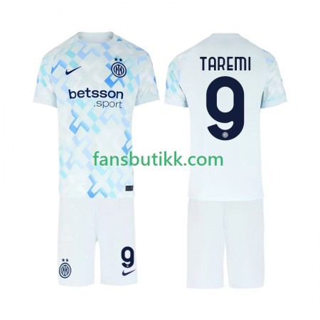 Fotballdrakt Inter Milan Marcus Thuram 9 Barn Bortetrøye 2025-2026 Kortermet